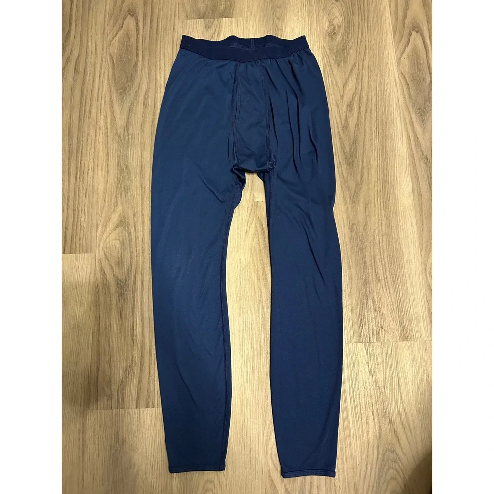 Patagonia Capilene Mens Navy Blue Thermal Base Layer Leggings‎ Pants USA Made M